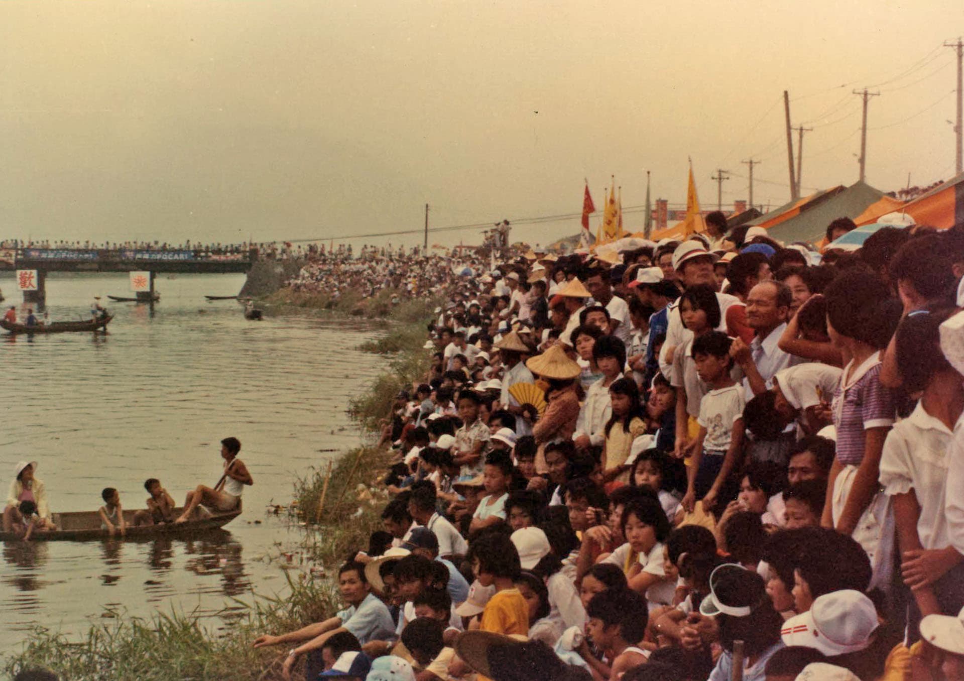 1983冬山河端午節龍舟賽1