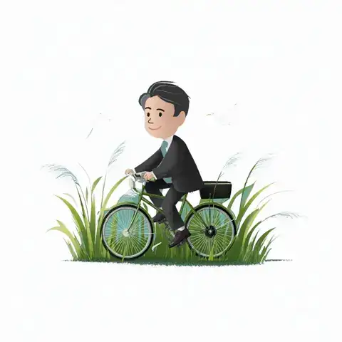 陳定南騎鐵馬